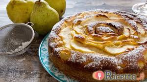 Ricetta torta ricotta pere e cioccolato. Torta Morbida Ricotta E Pere Ricetta It Youtube