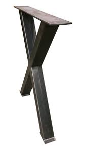 Bar Height 40 Metal X Table Legs Industrial Steel Base Etsy Table Legs Pub Set Dining Table Height