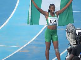 Ese brume is a nigerian athlete who specializes in the long jump. African Athletics United Long Jump 7 17m African Record For Ese Brume Nigeria S Ese Brume Jumped 7 17m 1 1 To Win The Chula Vista Festival Ahead Of Brittney Reese 7 10m And