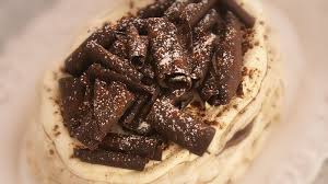 Layered Mocha Mousse Coffee Meringue Rachel Allen Recipe Food Mousse Recipes Sweet Recipes