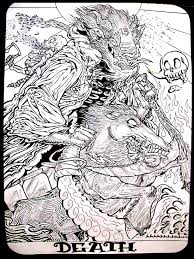 If you want to download death stranding high. Tarot Card Inks Death By Phayce On Deviantart