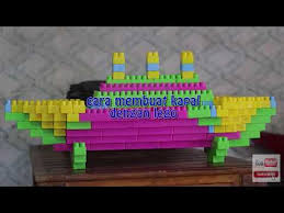 Cara membuat rumah dari lego. Cara Membuat Kapal Titanic Dari Lego