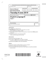 Gcse english exam questions from i.pinimg.com for example, question 5 of paper 1 of the aqa gcse is worth half the marks for that paper. 4eb1 01r Que 20190605 Pdf Pdf Question Cognition