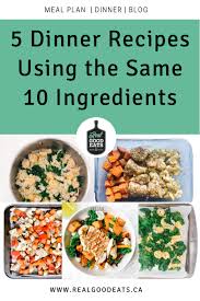 Baked goods fresh from the oven spread tantalizing ar. Dinner Recipes Using The Same 10 Ingredients 5 Day Simple Meal Plan