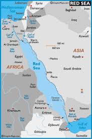 Sea Around Us Ch 2 Red Sea Map And Map Of The Red Sea