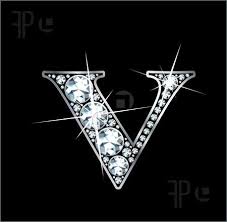As anyone who has ever learned a language knows, translation between languages is difficult. Illustration Of A Stunningly Beautiful V Set In Diamonds And Silver Free Art Prints Stylish Alphabets Alphabet Design