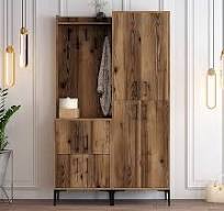 ‫ארון כניסה בצבע אגוז דגם נאטס מבית Twins Design - ₪2,079.00‬‎