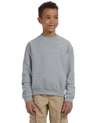 Jerzees 562b Youth 50 50 Crew Neck