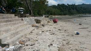 Rute yang harus dilalui yaitu ikuti jalan pajajaran. Cikgu Harthono Kembalikan Kegemilangan Pantai Pasir Putih Sandakan