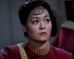 Jeanne Mori, who portrayed Rebecca Sato, a descendent of Hoshi Sato, and  the helmsman of the USS Grissom