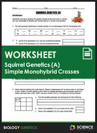A 4 Page Worksheet Designed To Introduce Both Middle School And Lower High School Students To The Topics Of Genetic Genetics High School Students Middle School