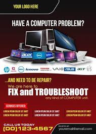 Find out information about computer services. Entry 14 By Jhess31 For Design A Flyer For Computer Repair Shop Freelancer