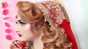 You must choose the best and beautiful hairstyle so that you can look great and beautiful. Pakistani Wedding Hairstyles For Medium Hair Bridal Hairstyle 2019 Pakistani Youtube