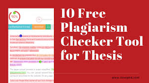10 Free Plagiarism Checker Tool For Thesis Ilovephd Best plagiarism checkers in india for detect plagiarism.