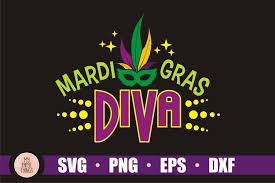 Cut out the mask shape and then just grab your favorite craft supplies and decorate it however you'd like. Mardi Gras Svg Mardi Gras Diva Svg 416819 Cut Files Design Bundles