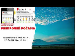 Podrobná předpověď na 14 dní: Predpoved Pocasia Pocasie Na 10 Dni Youtube