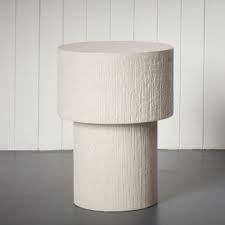 Pilotis Side Table Carved In 2020 Handmade Furniture Side Table Modern Cabin Decor