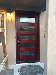 mobile wood front doors entry doors modern entry