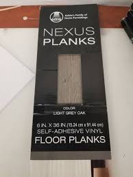Width saddle water resistant peel and stick vinyl plank flooring (15 sq. Nexus 1 2mm Vinyl Floor Planks 6x36 10 Floor Planks New In Box Online Retailer Overstock Security Cameras Diapers Poe Router By Cisco High Backpacks Equip Bid