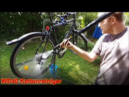 Fahrrad Schaltung Und Kette Richtig Reinigen Mit Wd40 Kettenreiniger Und Hochdruckreiniger Karcher Youtube