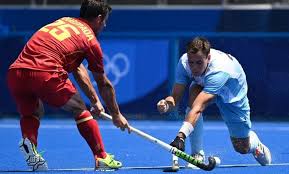 Y esa tensión se desanudó al final de un duelo caliente entre los leones y españa en el comienzo del torneo de hockey sobre césped en los juegos olímpicos tokio 2020. 0yrc8plg9od Pm