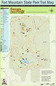 In the country or the city. Fort Mountain State Park Maplets