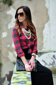 Black And Red Checkered Shirt Outfit Sequins And Things Dressing Up Masculine Style Buffalo Plaid Shirt Outfit Fashion