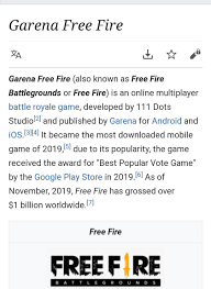 Free fire is an multiplayer battle royale mobile game, developed and published by garena for android and ios. Essay On Garena Free Fire In About 100 Words Brainly In