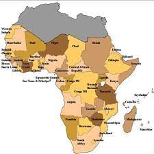 Africa south of the sahara: Map Of Africa Showing Sub Saharan Africa Countries Below The Grey Download Scientific Diagram