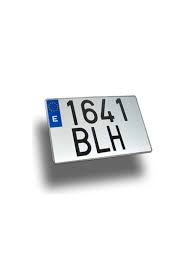 Han abierto el plazo de matrícula. Grabadoringles Es Comprar Placas De Matricula Aluminio Y Coche Cuadrada Barcelona