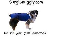 Dog Surgi Snuggly E Collars Diapers
