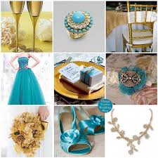 Turquoise And Gold Wedding Theme Gold Wedding Theme Silver Wedding Theme Tiffany Blue Wedding Theme