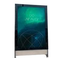Advertising Mupi Aluminum Lightbox with LED Strip Display ...