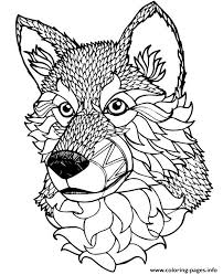 Download information is below the preview images. Mandala Dog Adult Animal Coloring Pages Printable