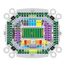 Hard Rock Stadium Interactive Seating Chart