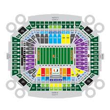 hard rock stadium interactive seating chart