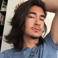 However, depending on the region, they can also sport thick and textured hair. Asian Guys With Long Hair Long Hair Styles Men Asian Men Long Hair Boys Long Hairstyles