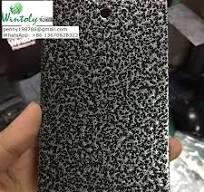 Crocodile Turtle Skin Effect Black Powder Coating