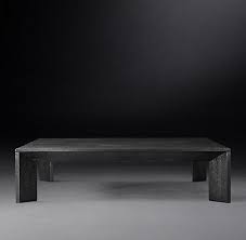 60 Inch Square 2000 Coffee Tables Rh Coffee Table Square Coffee Table Black Coffee Tables