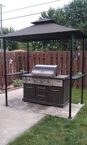 Grill Gazebo Good Idea And Functional Gazebo Espace Barbecue Exterieur Zone De Barbecue En Plein Air Decor Exterieur