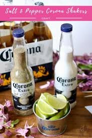 Diy Salt And Pepper Corona Shakers Coronasummer Annmarie John Beer Themed Birthday Party Corona Beer Party Beer Party Theme