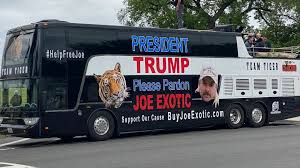 Bannon is awaiting trial after allegedly we will be standing by waiting for president trump's confirmation of the tiger king joe exotic, private investigator eric love, who is part of. New Ad On Digital Billboard In Harrisburg Asks For President Trump To Pardon Joe Exotic Fox43 Com