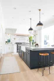 White Cabinets Navy Island Design Works Home Kitchen Design Modern Kitchen Kitchen Design Trends