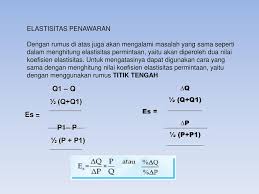 Rumus dasar elastisitas harga permintaan adalah persentase perubahan kuantitas yang diminta dibagi persentase perubahan harga. Elastisitas Permintaan Dan Penawaran Ppt Download