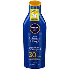 Bekleidung mit eingebautem sonnenschutzfaktor ist seit jahren im kommen. Nivea Sun Pflegende Sonnenmilch Lsf 30 250 Ml Shop Apotheke Com
