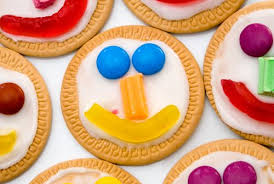Quick And Easy Face Cookies Recipe Baking With Kids Biscuit Decoration Fun Kids Food