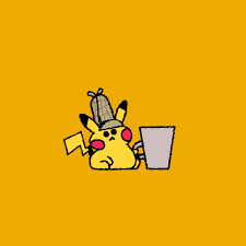 Stefano Meazza On Twitter He S So Tiny But He Wants His Coffee Extra Large Detectivepikachu Detectivepikachumovie Wallpaper Space Pikachu Pokemon