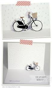 New Pop Ups Pop Up Karte Basteln Fahrrad Basteln Einladungskarten Gestalten