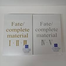 おしゃれ】 Fate/complete material 1～5巻セット 設定原画集 アート/エンタメ -  chinarinternational.org