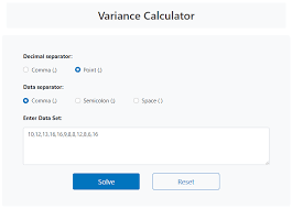 Variance Calculator Online Sample And Population Step By Step